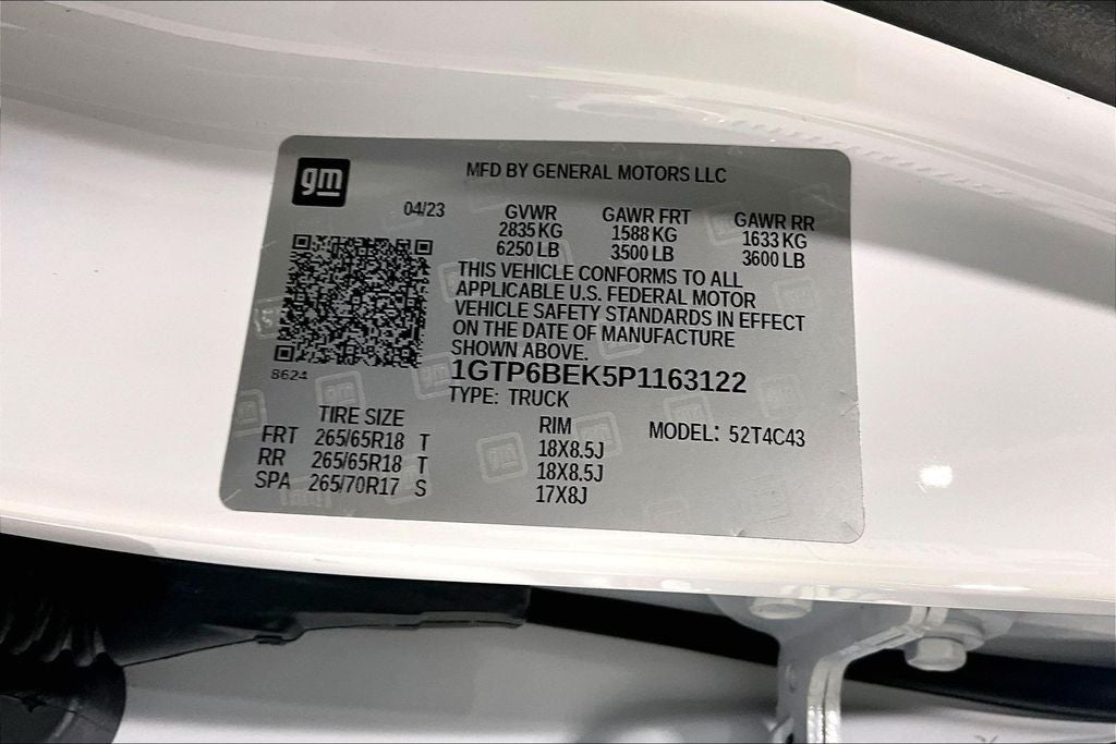 2023 GMC Canyon Elevation