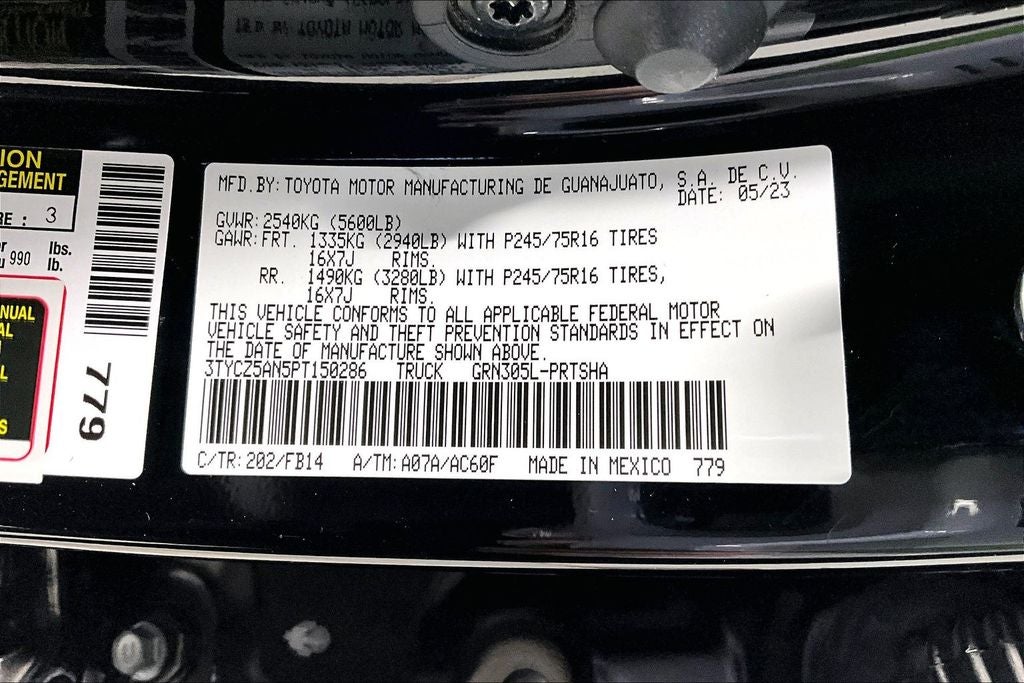 2023 Toyota Tacoma SR5 V6