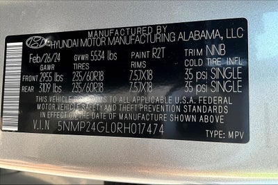 2024 Hyundai SANTA FE SEL