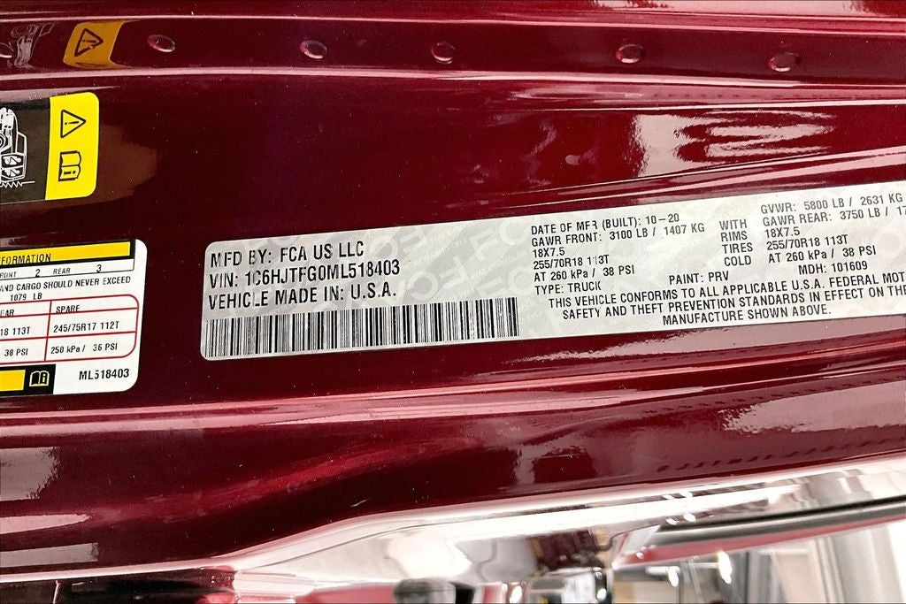 2021 Jeep Gladiator Overland