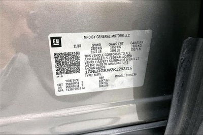 2019 Chevrolet Traverse LT Cloth w/1LT