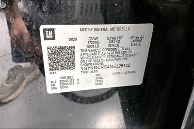 2021 Cadillac XT5 Premium Luxury