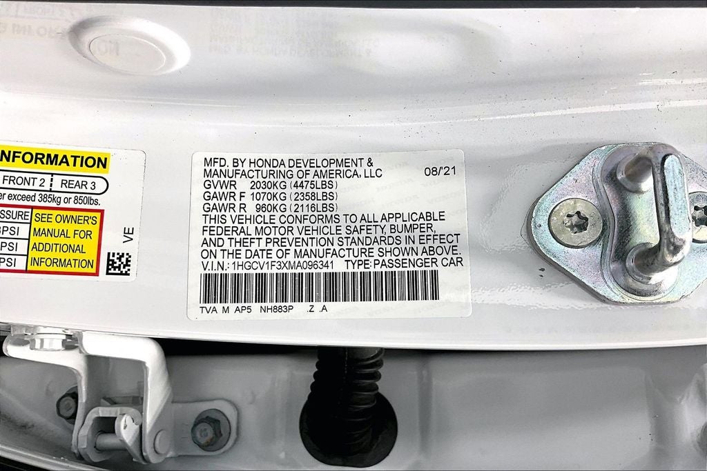 2021 Honda Accord Sport