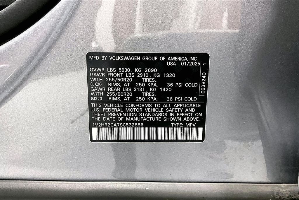 2025 Volkswagen Atlas 2.0T SE w/Technology
