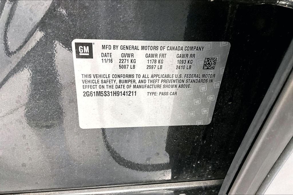 2017 Cadillac XTS Luxury