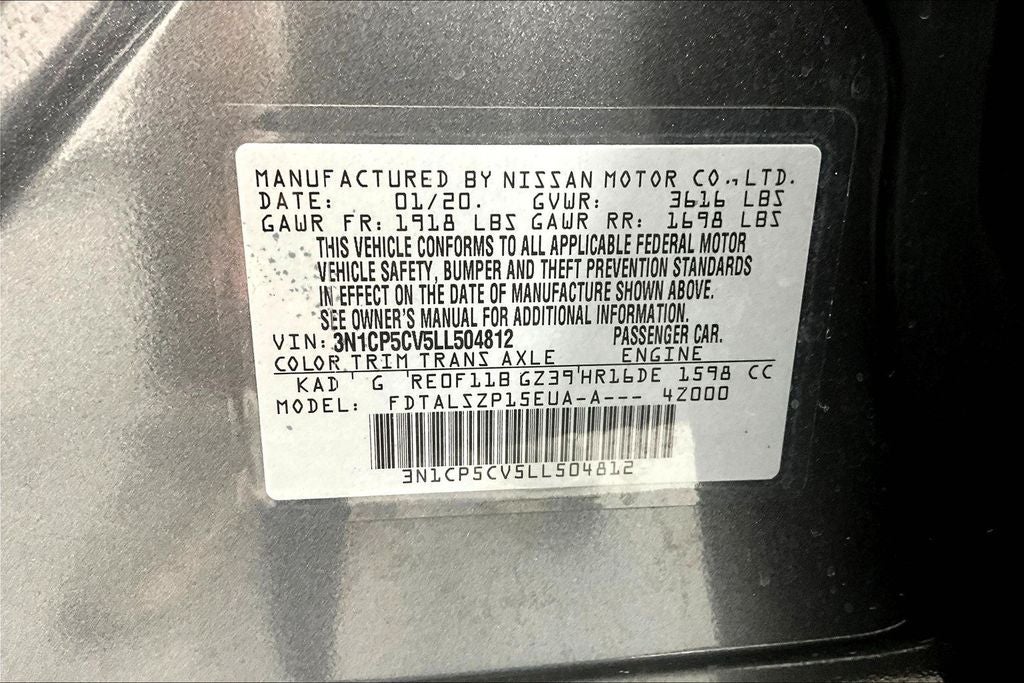 2020 Nissan Kicks SV