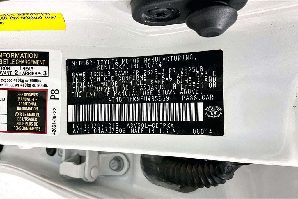 2015 Toyota Camry XSE