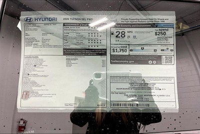 2026 Hyundai TUCSON SEL FWD