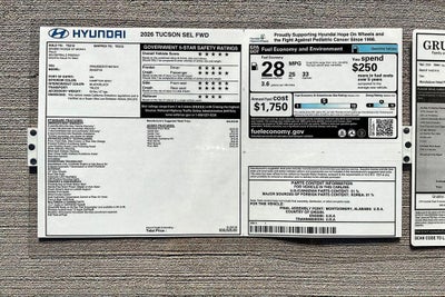 2026 Hyundai TUCSON SEL FWD