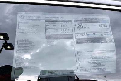2026 Hyundai TUCSON SEL AWD