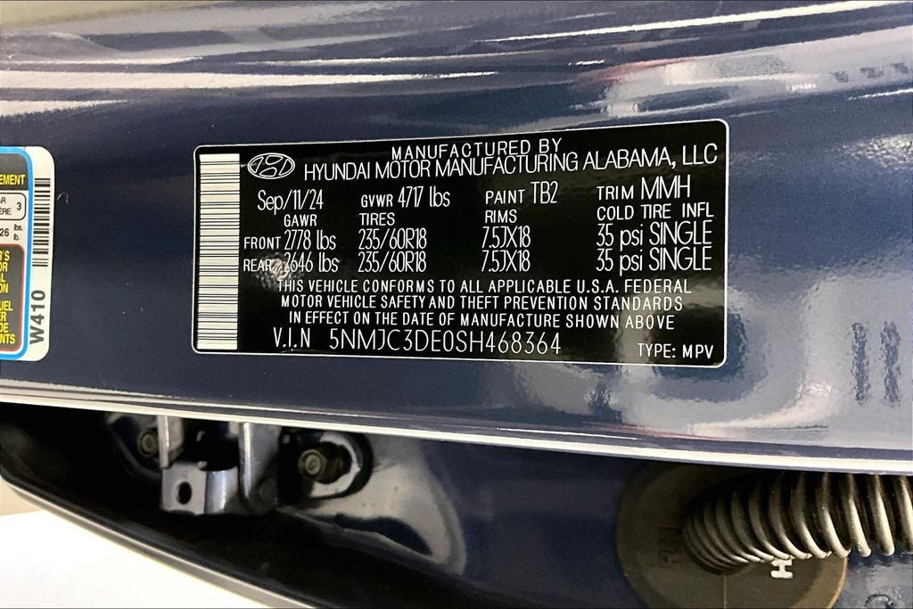 2025 Hyundai TUCSON SEL Convenience