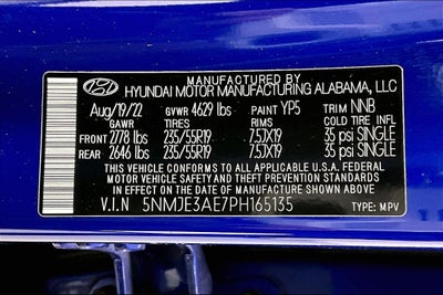 2023 Hyundai TUCSON Limited