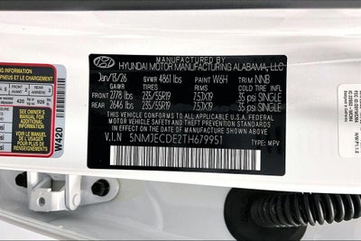 2026 Hyundai TUCSON Limited AWD