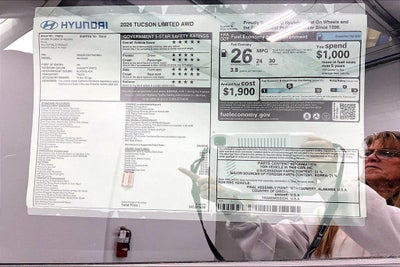 2026 Hyundai TUCSON Limited AWD