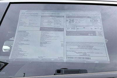 2026 Hyundai TUCSON Limited AWD