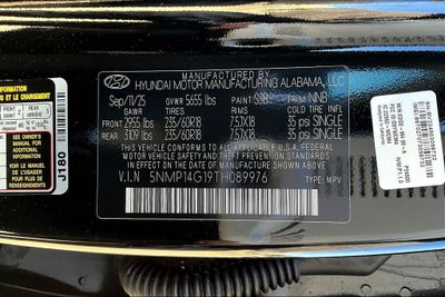 2026 Hyundai SANTA FE HYBRID SE