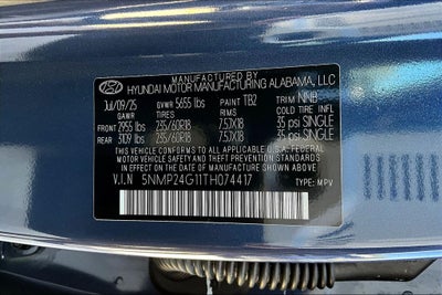 2026 Hyundai SANTA FE HYBRID SEL