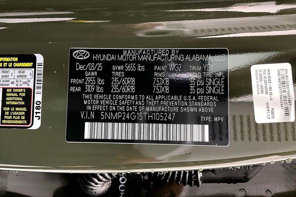 2026 Hyundai SANTA FE HYBRID SEL