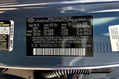 2026 Hyundai SANTA FE HYBRID SEL