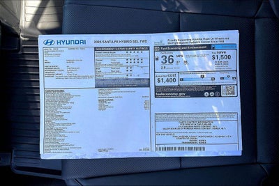 2026 Hyundai SANTA FE HYBRID SEL