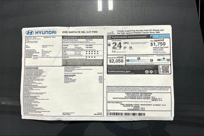 2026 Hyundai SANTA FE SEL FWD