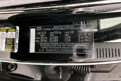 2025 Hyundai SANTA FE SEL