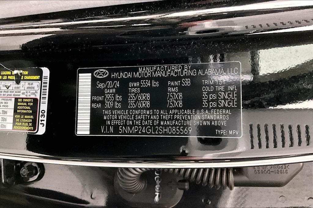 2025 Hyundai SANTA FE SEL