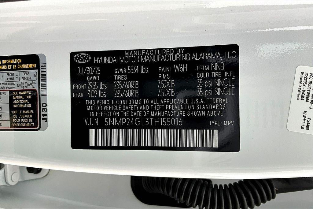 2026 Hyundai SANTA FE SEL FWD