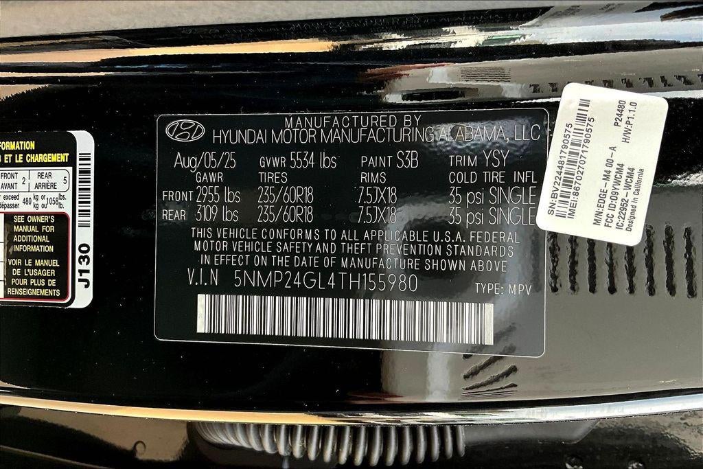 2026 Hyundai SANTA FE SEL FWD