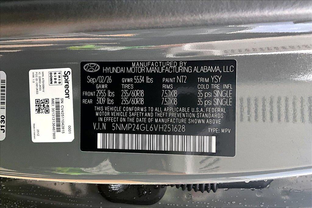 2027 Hyundai SANTA FE SEL FWD