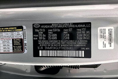 2026 Hyundai SANTA FE SEL FWD