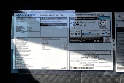 2026 Hyundai SANTA FE SEL FWD