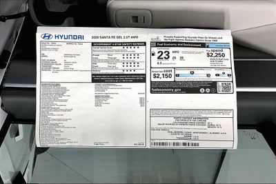 2026 Hyundai SANTA FE SEL AWD