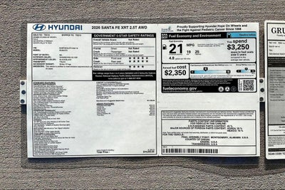 2026 Hyundai SANTA FE XRT AWD