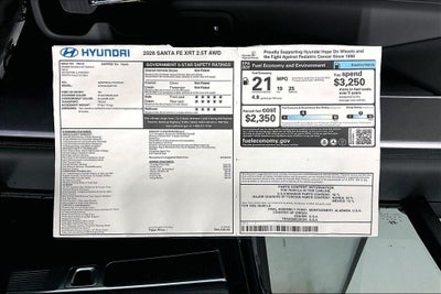 2026 Hyundai SANTA FE XRT AWD