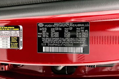 2026 Hyundai SANTA FE Limited FWD