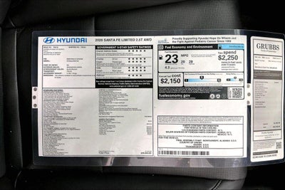2026 Hyundai SANTA FE Limited AWD