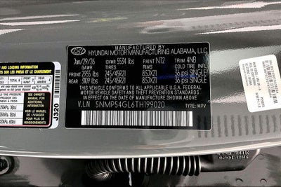 2026 Hyundai SANTA FE Calligraphy FWD