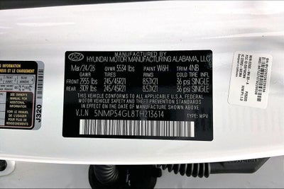 2026 Hyundai SANTA FE Calligraphy FWD