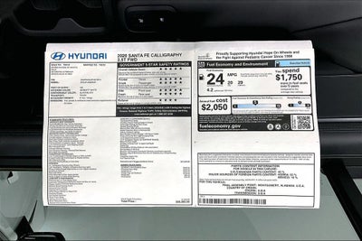 2026 Hyundai SANTA FE Calligraphy FWD