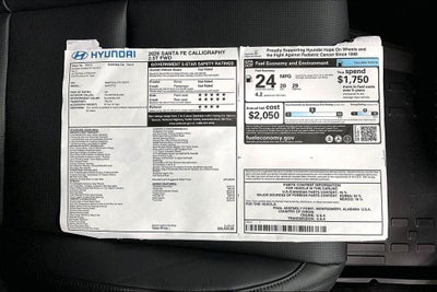 2026 Hyundai SANTA FE Calligraphy FWD