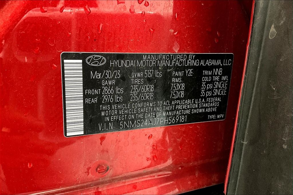 2023 Hyundai SANTA FE SEL