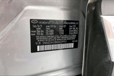 2021 Hyundai SANTA FE SEL