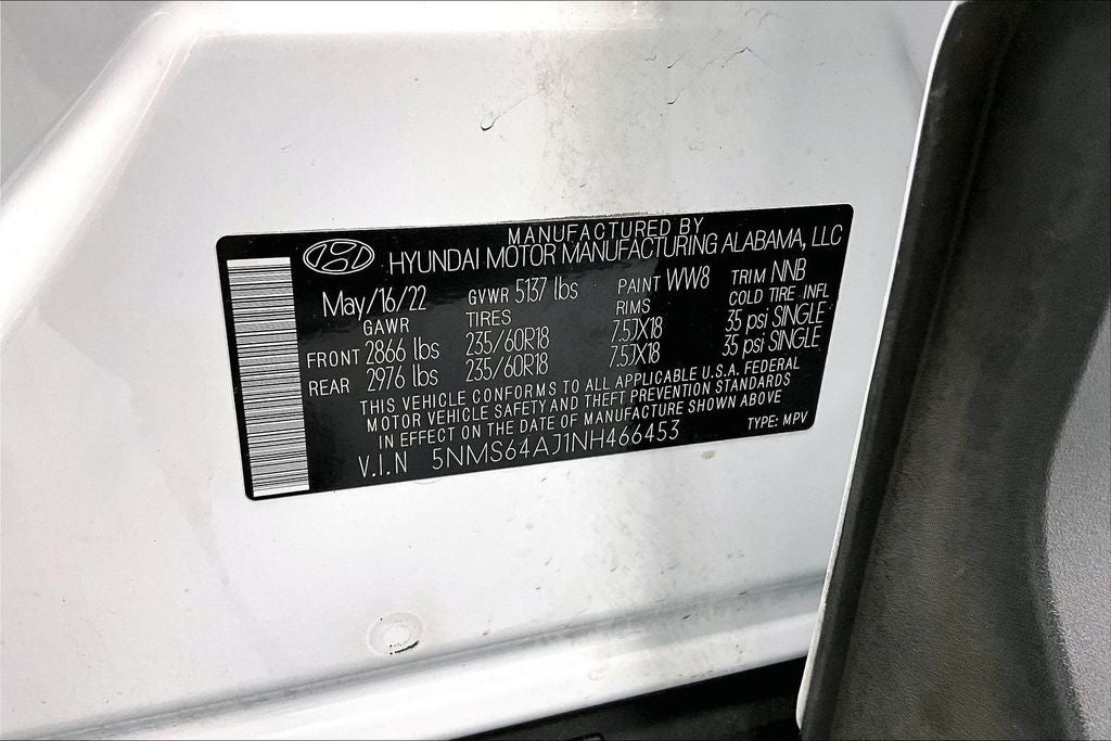 2022 Hyundai SANTA FE XRT