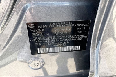 2018 Hyundai ELANTRA SEL