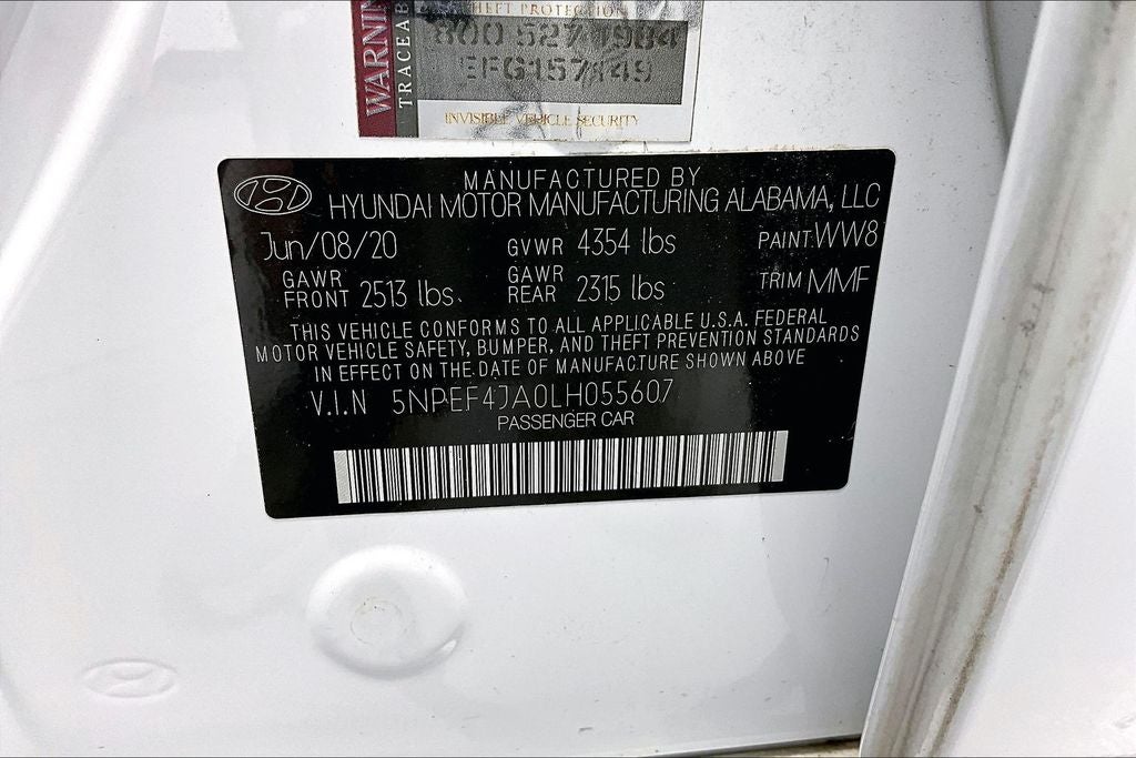 2020 Hyundai SONATA SEL