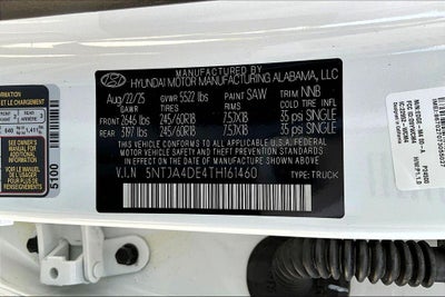 2026 Hyundai SANTA CRUZ SE FWD