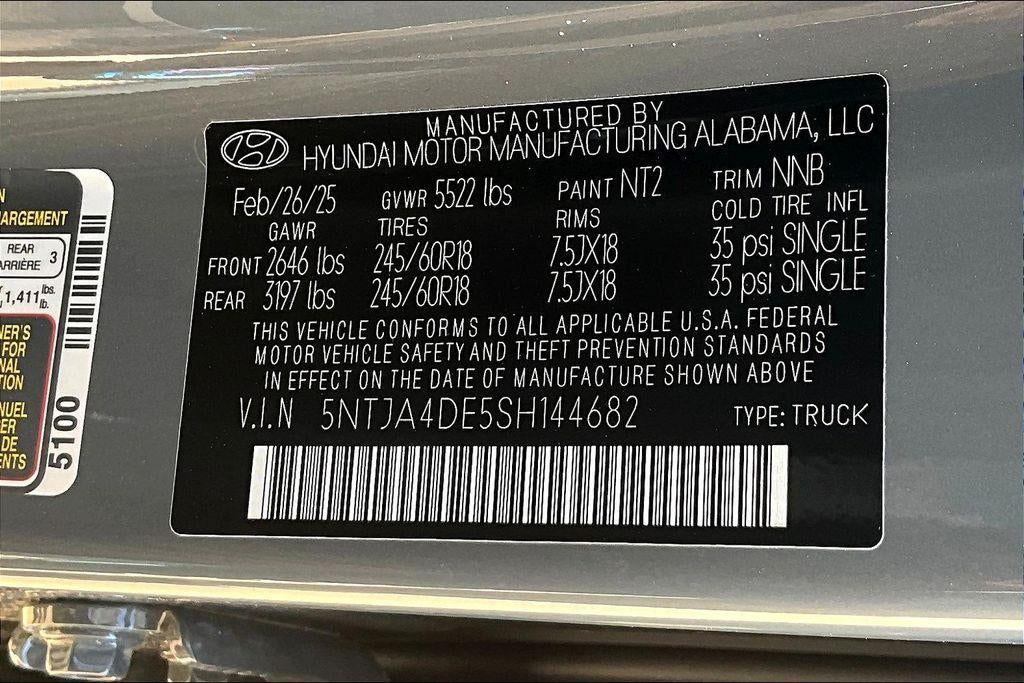 2025 Hyundai SANTA CRUZ SE FWD