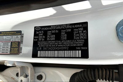 2025 Hyundai SANTA CRUZ SE AWD