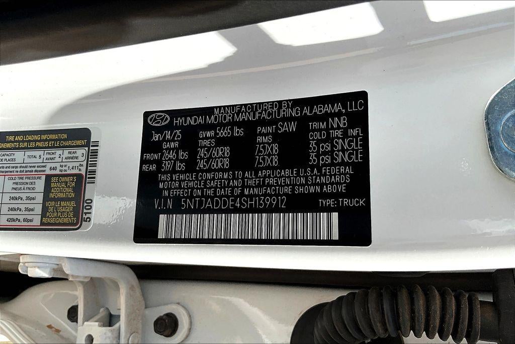 2025 Hyundai SANTA CRUZ SE AWD